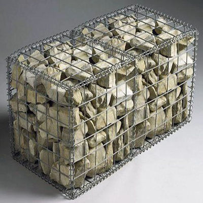 Galvanized hàn 1.8x0.5x2 Gabion Wire Mesh Box giữ tường sông bờ