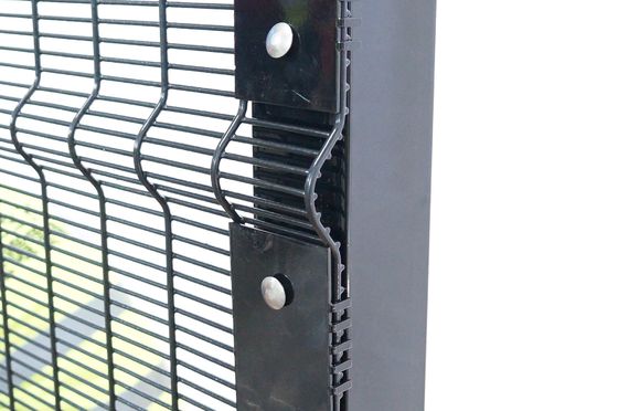 Hot Dip Galvanized 358 hàn lưới Clear View hàng rào bảng 1800mm