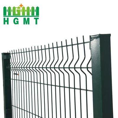 4.0mm PVC phủ 3D cong hàn lưới sợi hàng rào 50x200mm