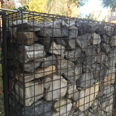 Đan kẽm hàn 3mx1mx1m Gabion Wire Mesh For River Bank Supporting Wall