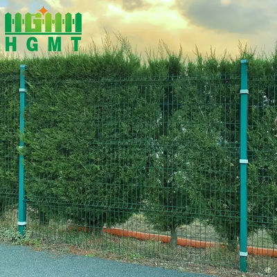 Giá rẻ chuyên nghiệp riêng tư nhà ở PVC phủ thép cong thiết kế an ninh 3D Wire Mesh hàng rào