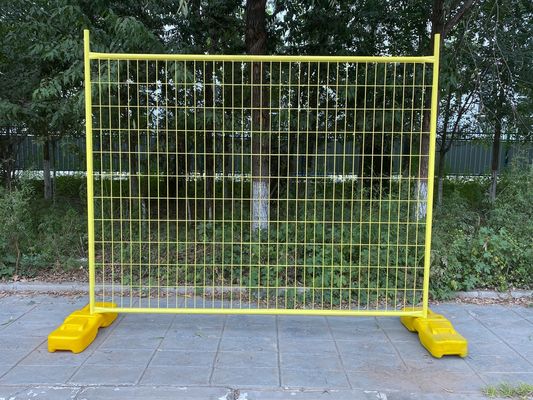 Di động 6ft 8ft dây chuyền galvanized lưới dây chuyền đen liên kết temporary hàng rào bảng điều khiển