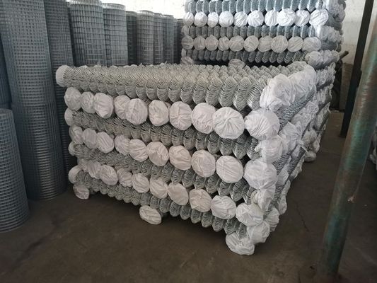 Sân chơi Galvanized chuỗi liên kết hàng rào dây lưới 100 ft Roll For Sale