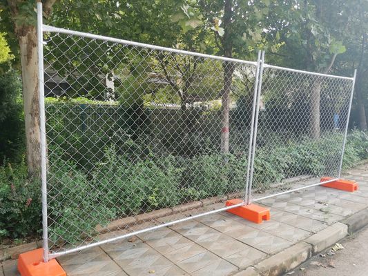 Pvc phủ bột phủ tấm hàng rào tạm thời đắm nóng kim loại chuyển động kẽm