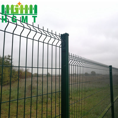 Vườn an ninh chu vi cong 3d Curved Wire Mesh hàng rào dễ dàng lắp đặt