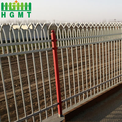 Thép đường ống hàng rào vườn 2 mét rộng củng cố lâu dài hàng rào bảo vệ