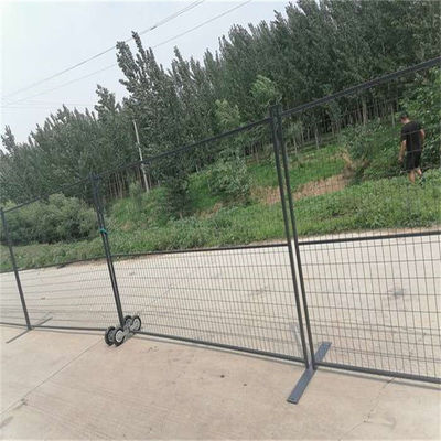 Thị trường Canada 6 X 10 Ft Xưởng xây dựng tấm hàng rào tạm thời nhựa