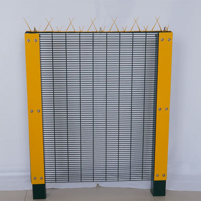 Dễ lắp đặt ổn định bền chống leo núi bột phủ hàn lưới sợi 358 tấm hàng rào