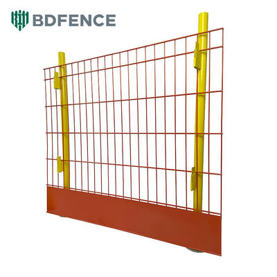 Fall Protection Temporary Safety Security Edge Protection Fence Barrier for Construction Site Perimeter Guardrai Protection Metal Fence Fall Prevention Systems