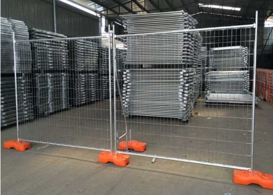 OHSAS Temporary Security Fence 2100mmx2400mm Lò đệm kẽm nóng