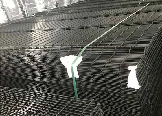 Anti Climb Prison 358 Hàng rào thép an ninh Sơn tĩnh điện Màu đen Cao 2,5m