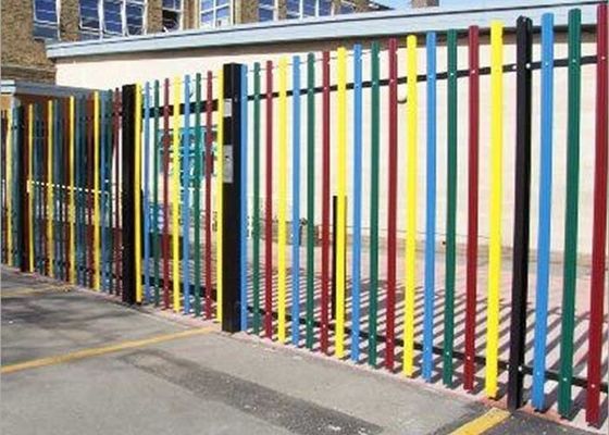 W và D phần 2.5mm an ninh thép hàng rào Match Square Post hoặc H Post