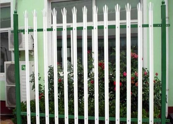 Q235 Thép D Pale hàn dây lưới hàng rào thép galvanized Palisade hàng rào