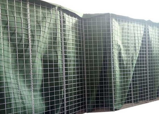 Phòng thủ hàn Hesco Barrier Blast Wall Hesco Bastion 100x100mm