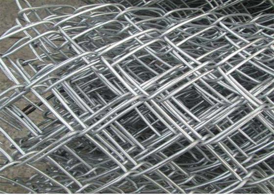 Lưới dây đai Cyclone Hot Dip Galvanized OHSAS 18001 Cyclone Chain Link Fence