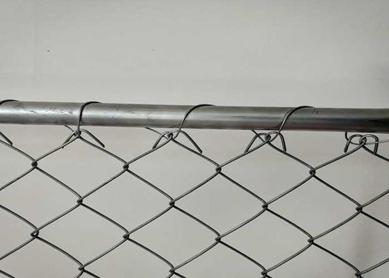 PVC phủ 100x100mm Lưới dây chuyền di động 12ft Temporary Site Fence