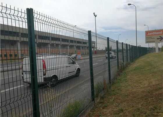 OHSAS nhiệt xử lý V lưới an ninh hàng rào 1030mm đến 2430mm cao