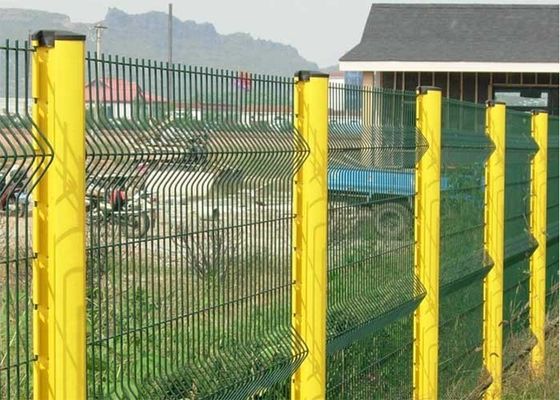 Độ cao 1830mm CM Post V Mesh an ninh hàng rào Bột phủ kim loại hàng rào