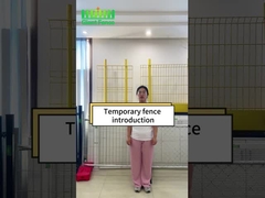 Hàng rào tạm thời mạ kẽm có thể tháo rời ngoài trời của Úc cho công trường xây dựng