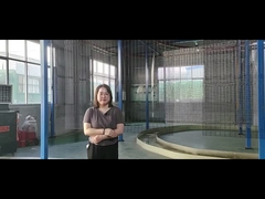 Hàng rào 3D xanh được làm như thế này