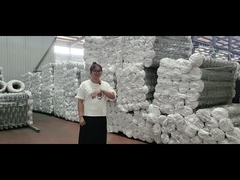 Chiều cao 2,5m Q195 Hàng rào liên kết chuỗi kim loại Q195 Cạnh có khía