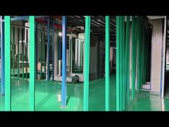 Hàng rào chống leo sơn tĩnh điện 80*80mm