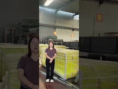 logo được bảo vệ Edge Protection Barrier Sơn bột polyester