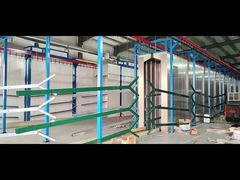 Y post sơn tĩnh điện màu xanh lá cây đi kèm hàng rào an ninh